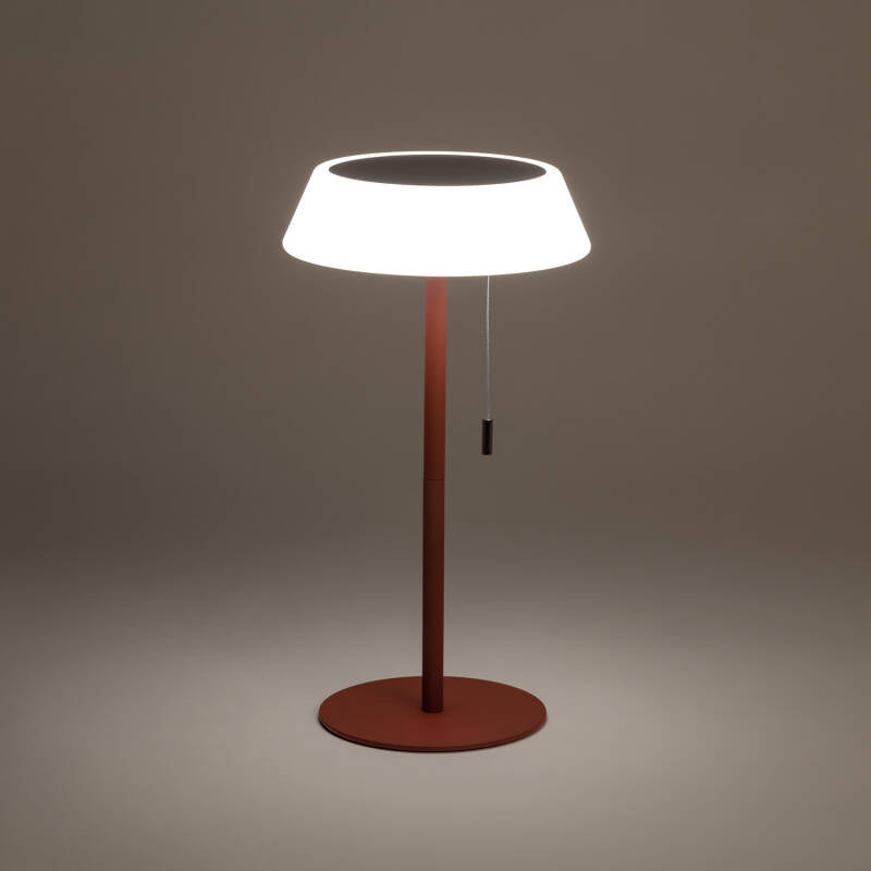 Candeeiro de Mesa Solar Exterior LED 1.2W Metal Aldana