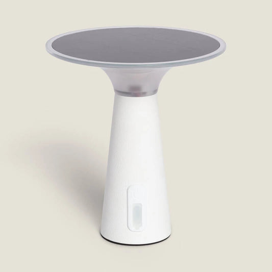 Candeeiro de Mesa Solar Exterior LED Portátil com Bateria USB Recarregável Soucha
