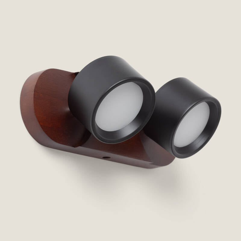 Aplique de Parede LED 10W Metal CCT Seleccionável Cundra 2 Focos