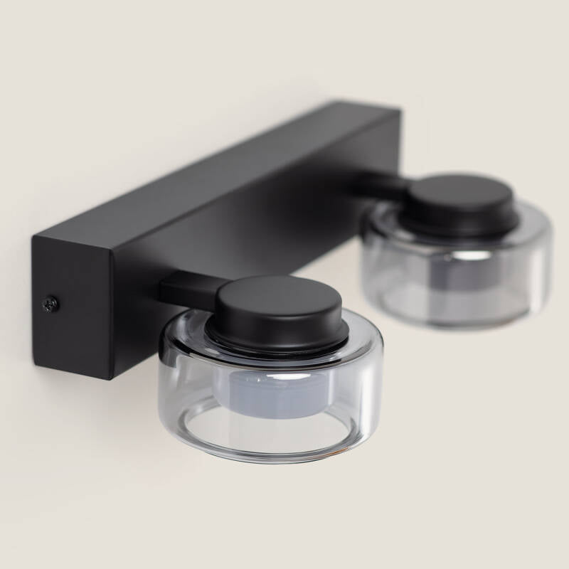 Candeeiro de Parede LED 8W Casa de Banho e Vidro Zisna