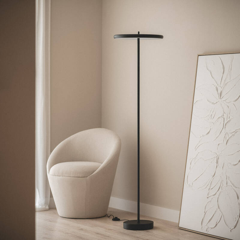 Candeeiro de Pé LED 24W Metal CCT Seleccionável Meisel