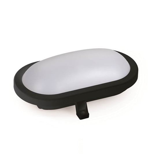 LED Bulkhead 11W 4000K Preto | Luminária Exterior IP65