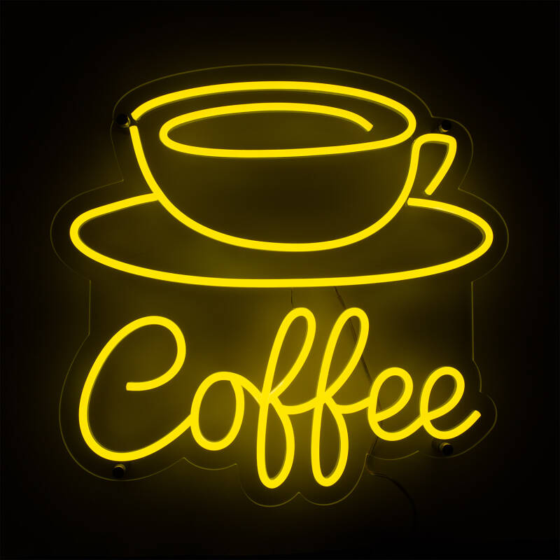Letreiro Neon LED Coffee