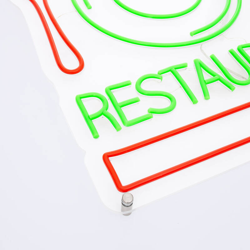 Letreiro Neon LED Restaurant