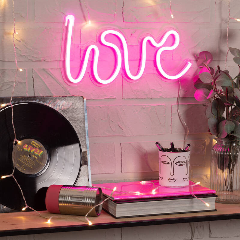 Letreiro Neon "LOVE"