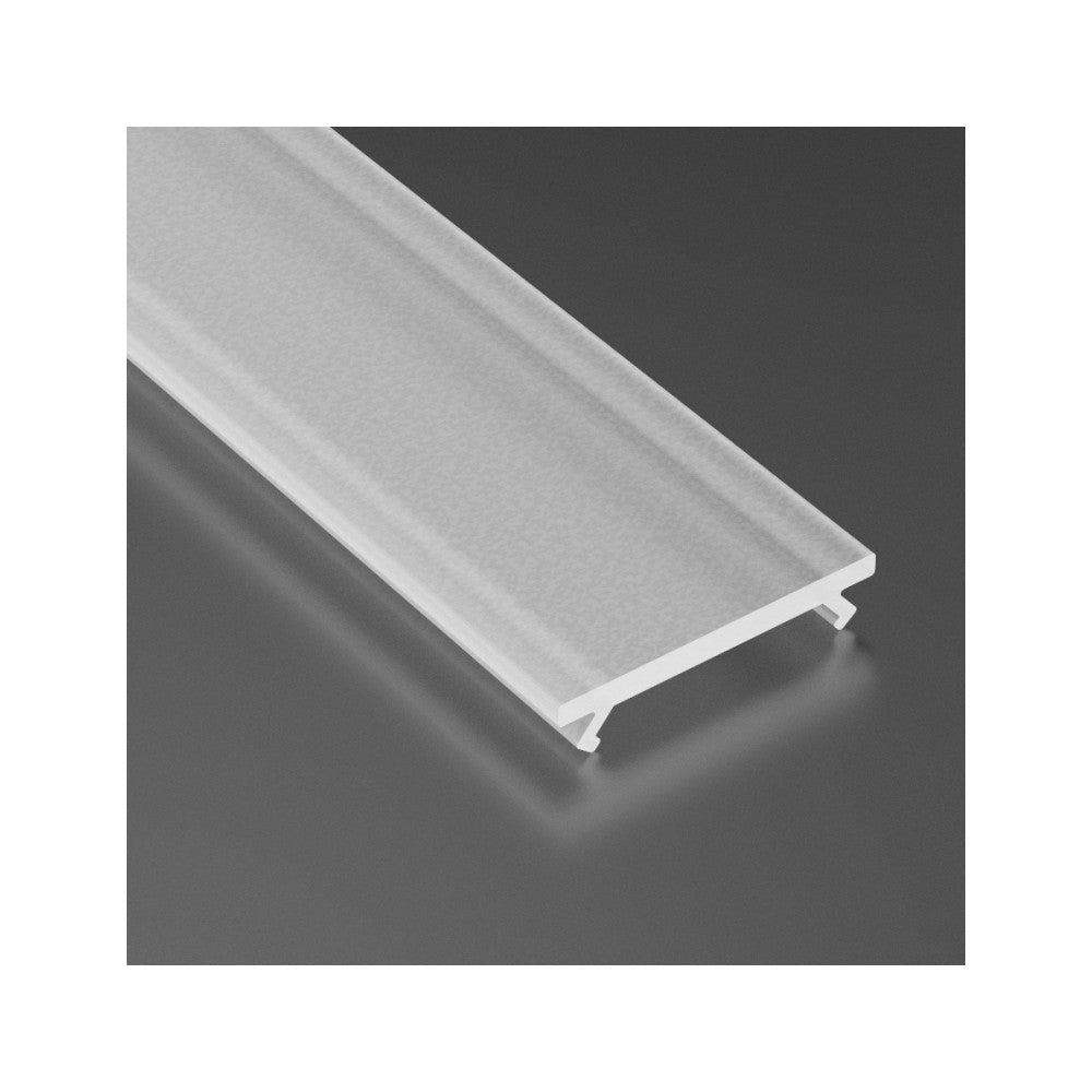 Difusor Basic Pmma Frosted- Perfiles A,B,C,D,G,H,Y,Z,Cosmo,Reto 2,02M