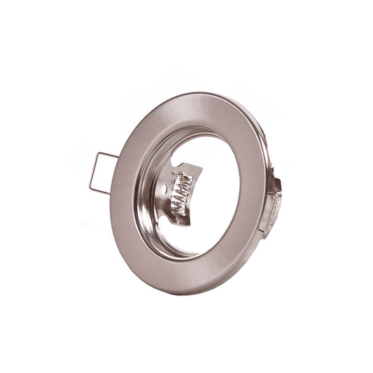 Anel Downlight Circular "Sara" Aço 81Mm - Cetim