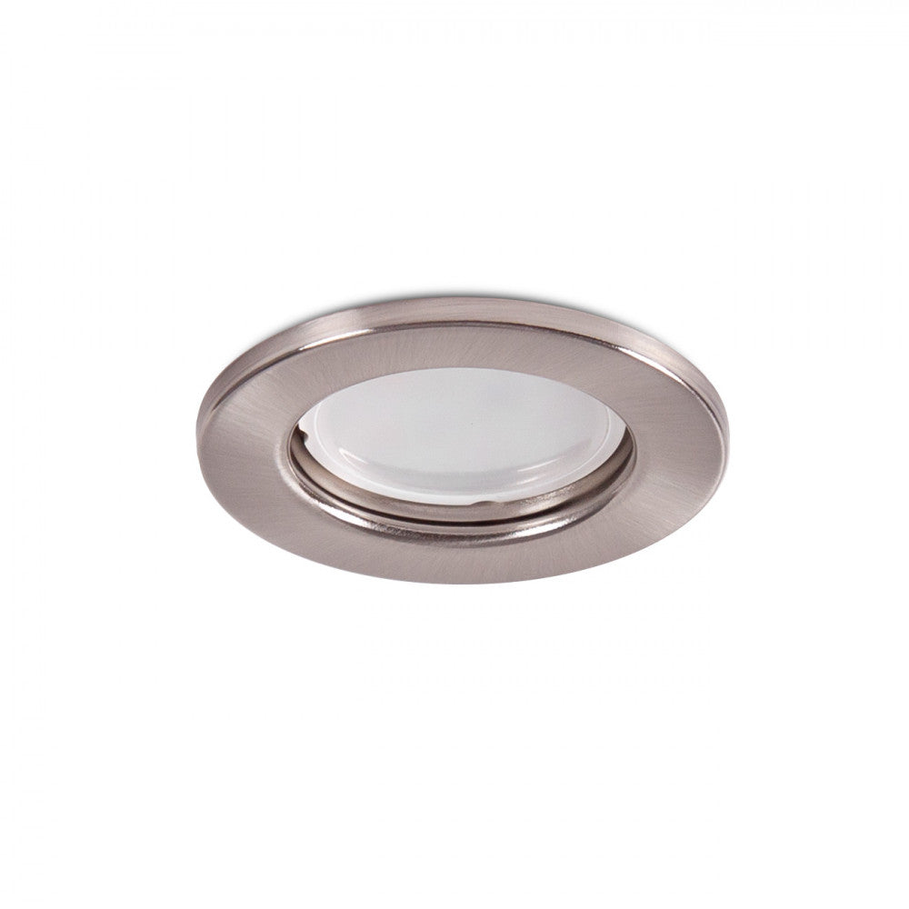 Anel Downlight Circular "Sara" Aço 81Mm - Cetim