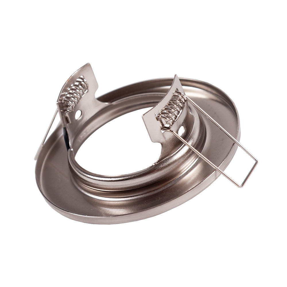 Anel Downlight Circular "Sara" Aço 81Mm - Cetim