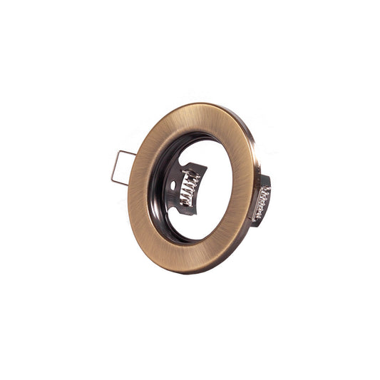 Anel Downlight Circular "Sara" Aço 81Mm - Latonado
