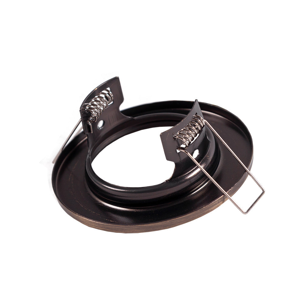 Anel Downlight Circular "Sara" Aço 81Mm - Latonado