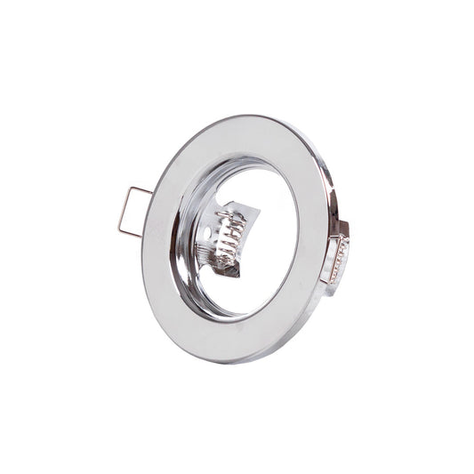 Anel Downlight Circular "Sara" Aço 81Mm - Cromado
