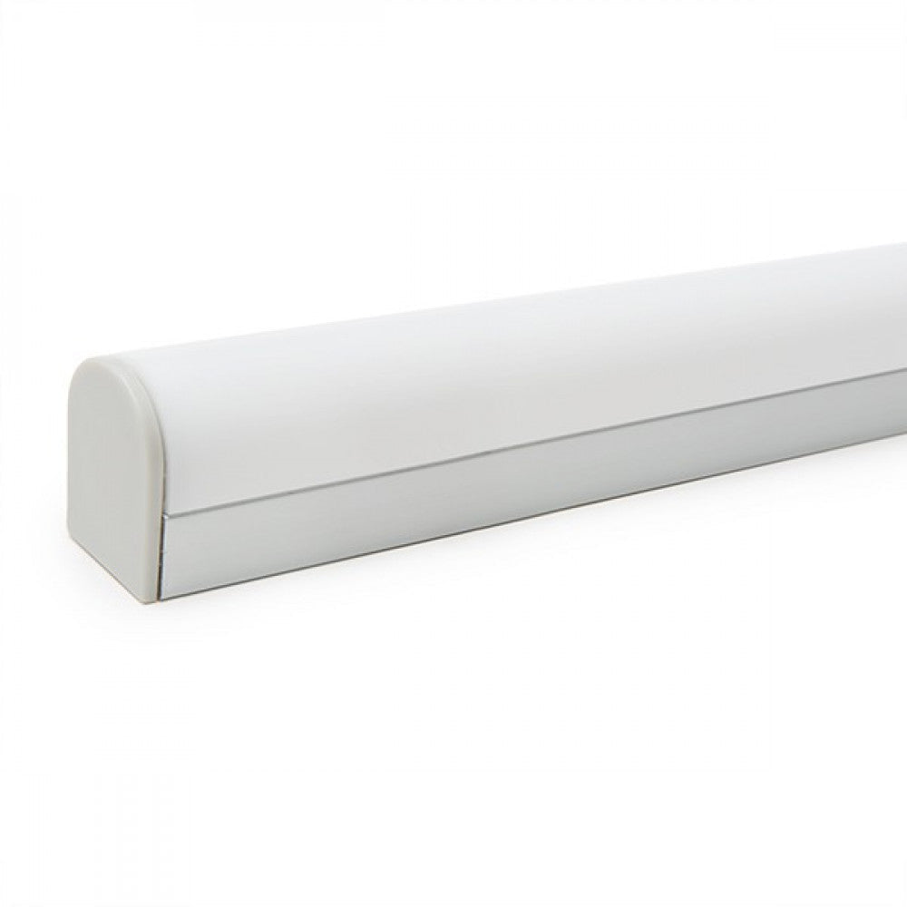 Perfil Alumínio Curvado Para A Tira LED Led Teto/Suspensão Difusor Leitoso Lle-Alp027 X 2M