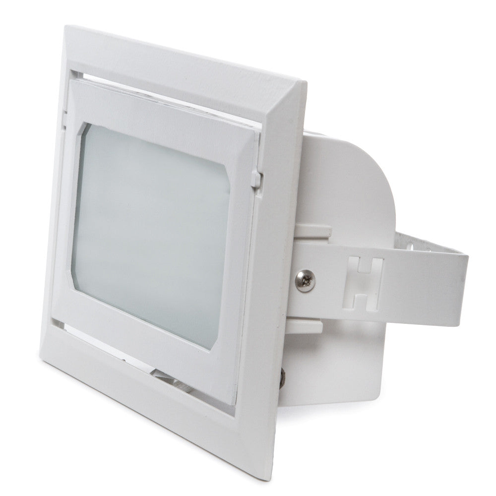 Refletor Downlight LED 36W 3.600Lm Retangular Inclinável 40.000H