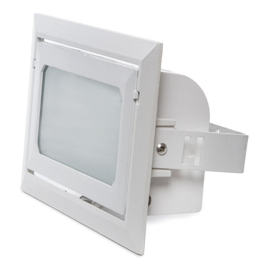 Refletor Downlight LED 36W 3.600Lm Retangular Inclinável 40.000H