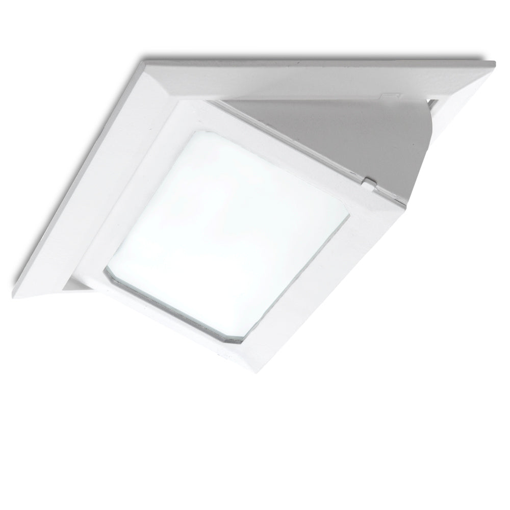 Refletor Downlight LED 36W 3.600Lm Retangular Inclinável 40.000H
