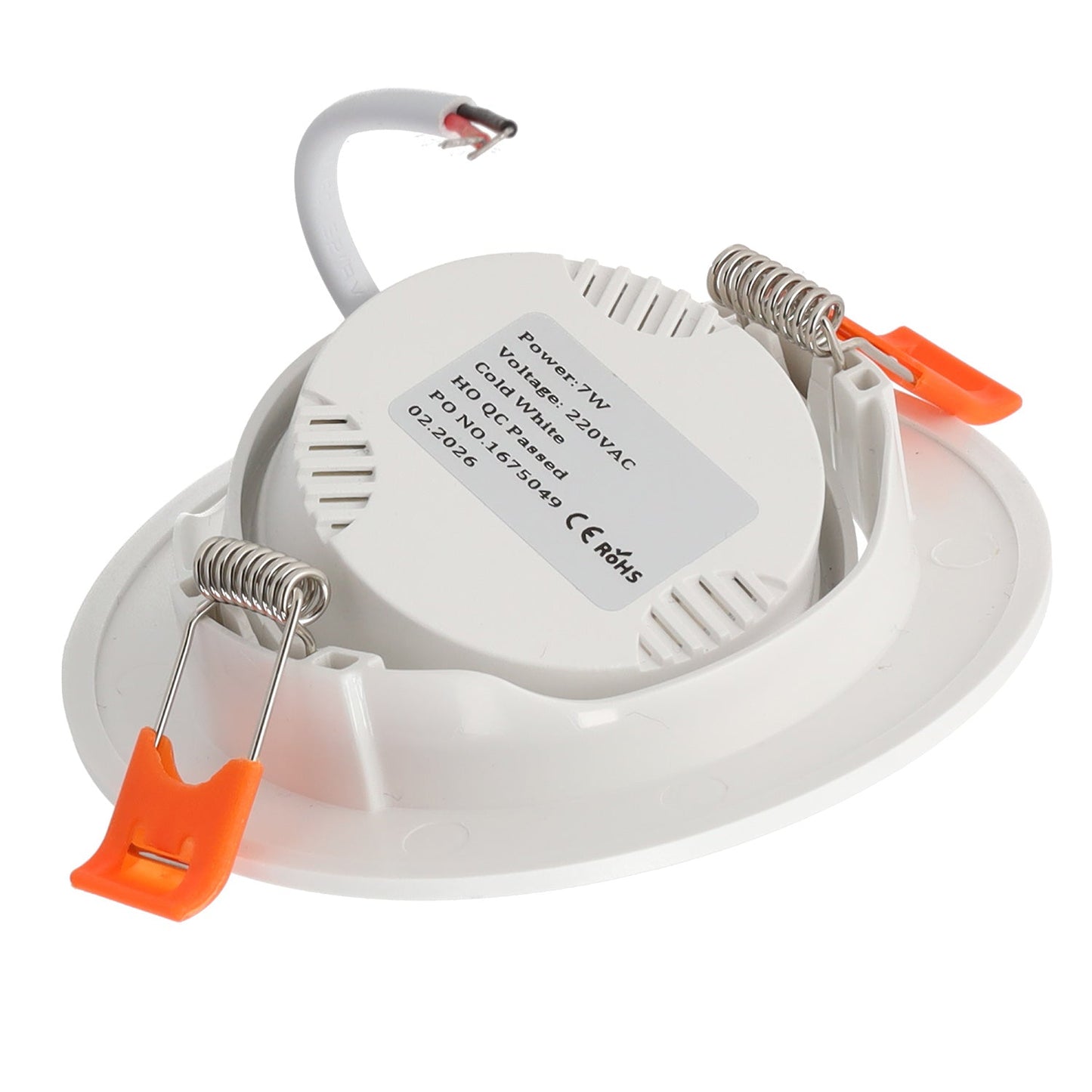 Foco Downlight Circular LED 7W 630Lm 6000ºK 40.000H