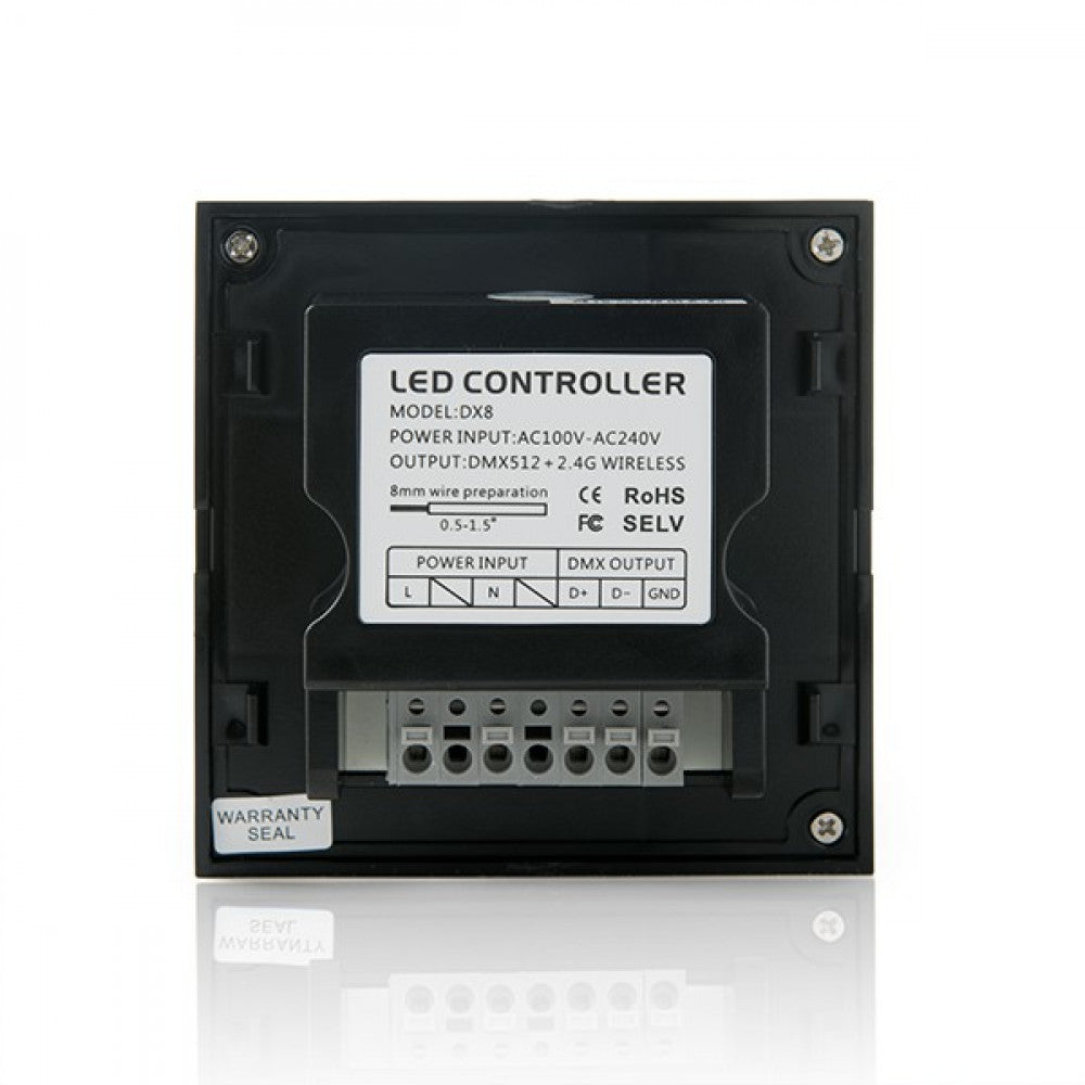 Controlador Rgwb Tátil Controlo Controlo Remoto 4 Zonas Dmx512