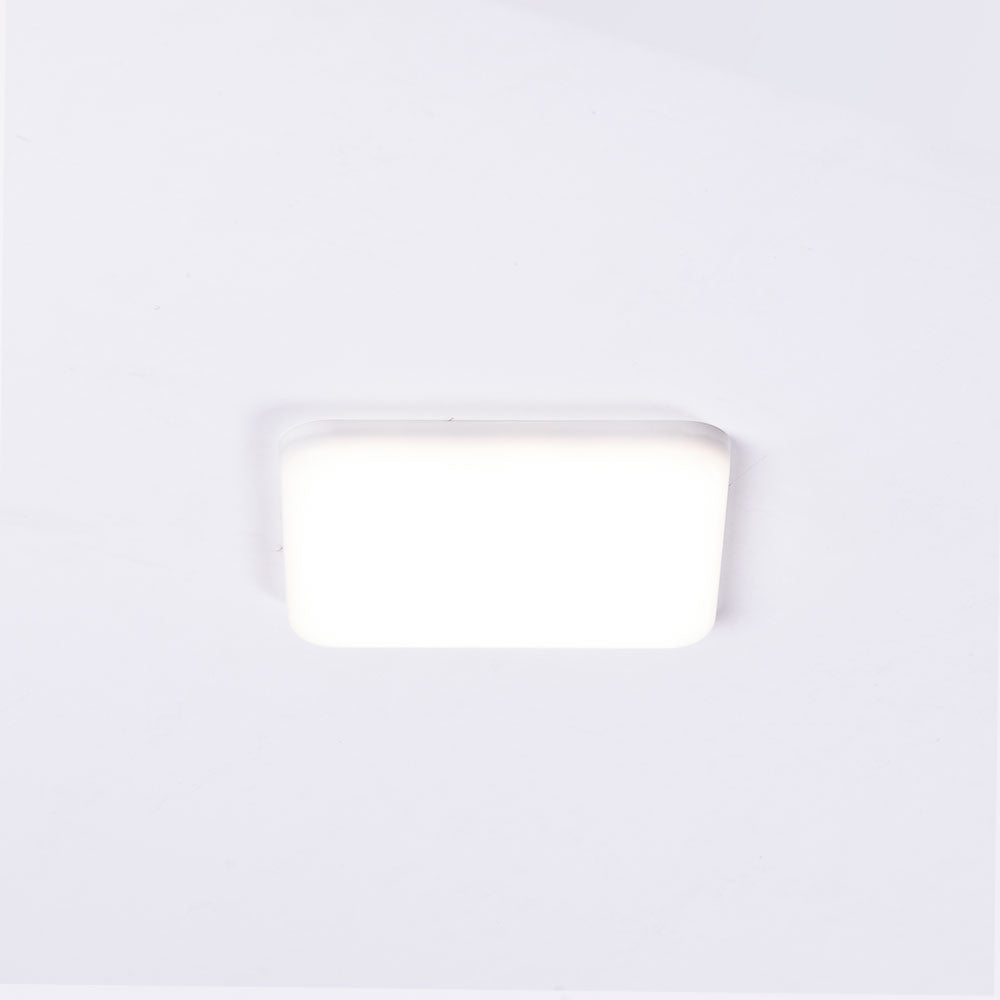 Placa LED 8W 619Lm 4000ºK Quadrada sem Moldura 40.000H