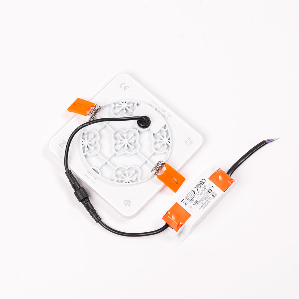 Placa LED 11W 883Lm 4000ºK Quadrada sem Moldura 40.000H