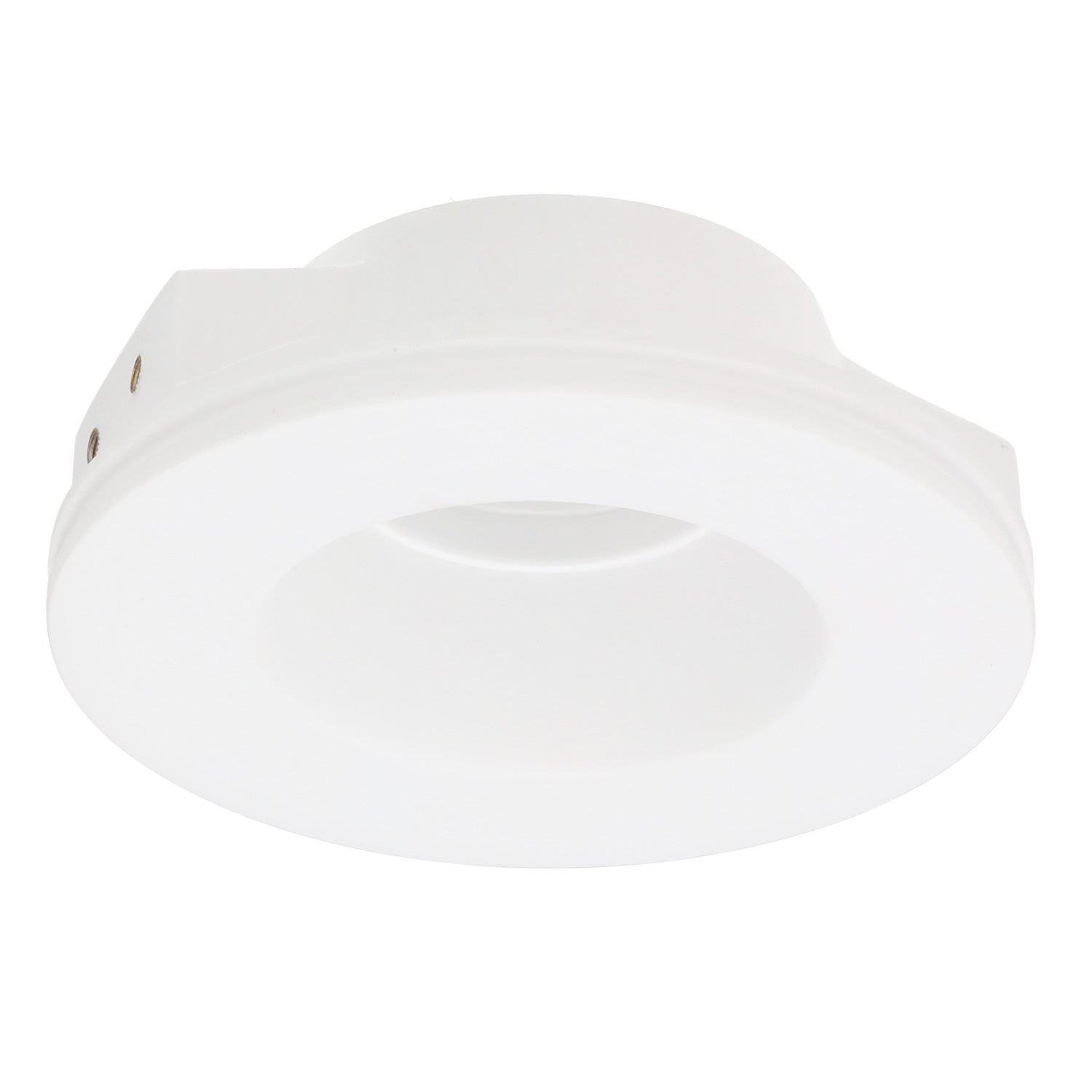 Luminária de embutir redonda em gesso GU10 "Aurea"