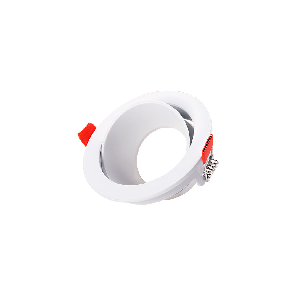 Downlight Circular Gu10 Sem Porta-Lâmpada/Lâmpada - Branco