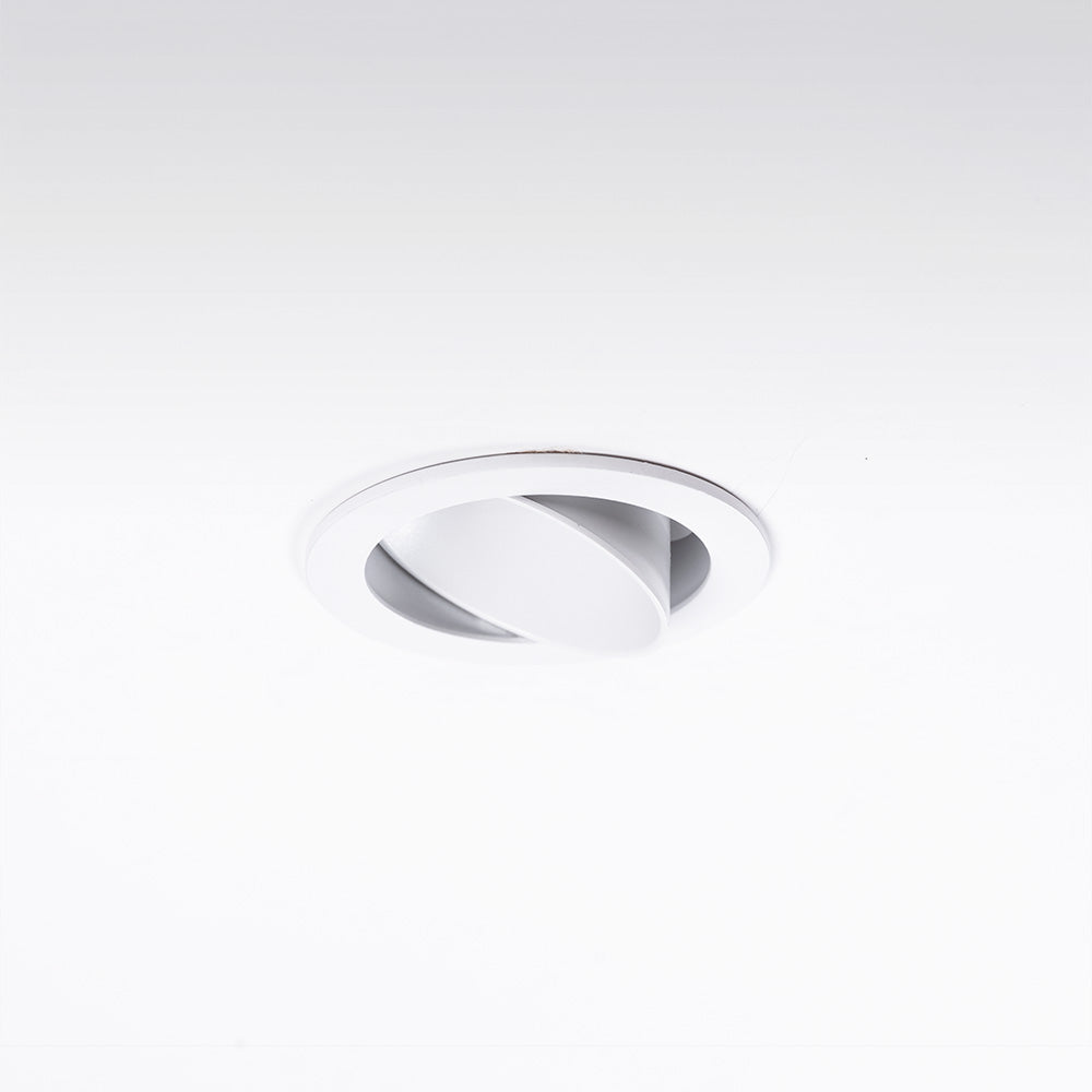 Downlight Circular Gu10 Sem Porta-Lâmpada/Lâmpada - Branco