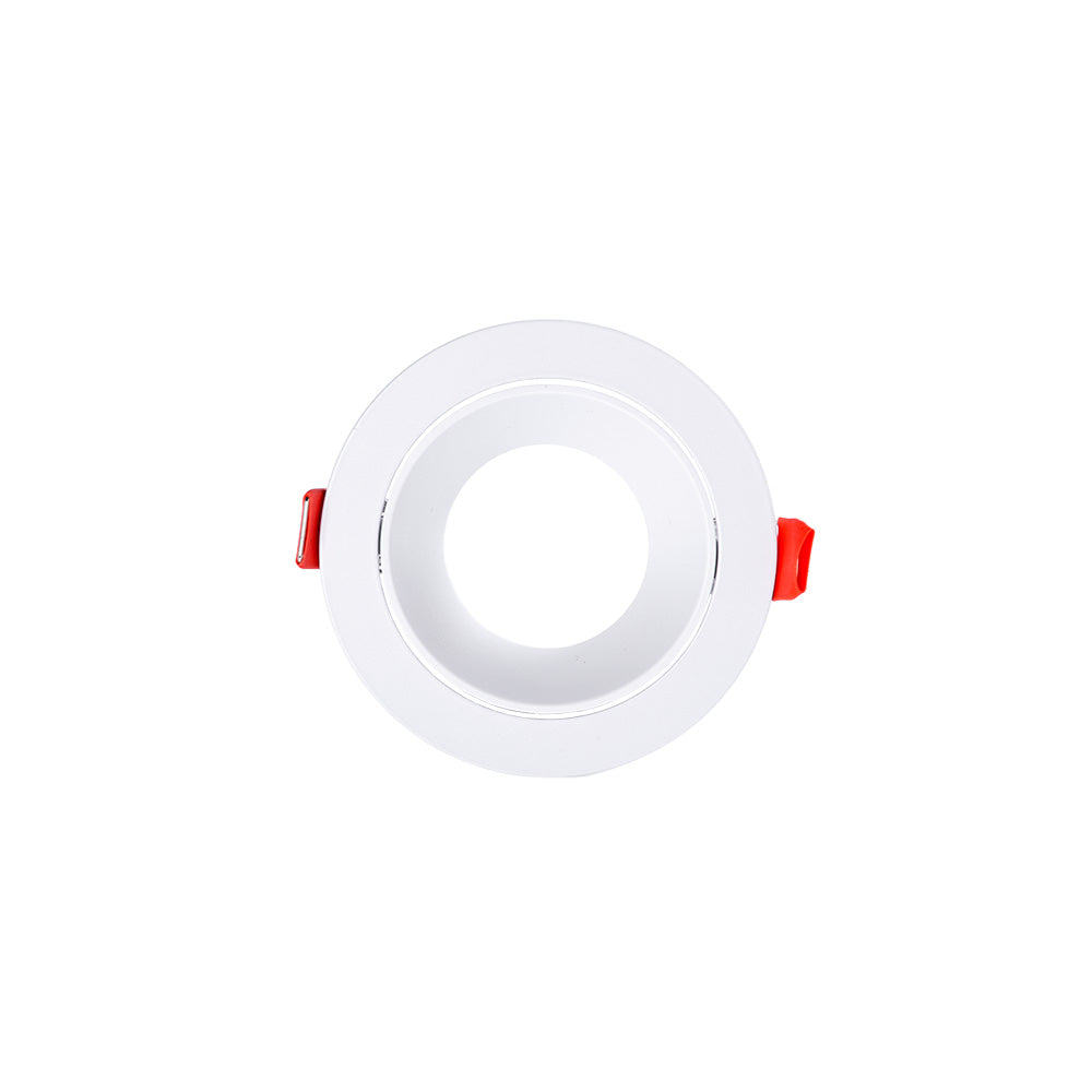 Downlight Circular Gu10 Sem Porta-Lâmpada/Lâmpada - Branco