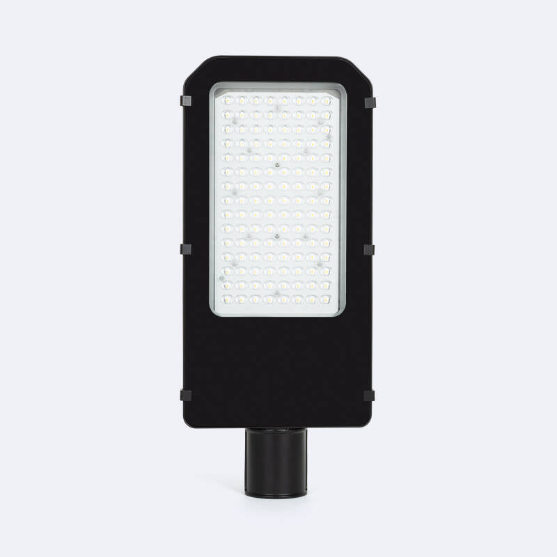 Luminária LED 100W Harlem Chip OSRAM 135 lm/W Preta Iluminação Pública