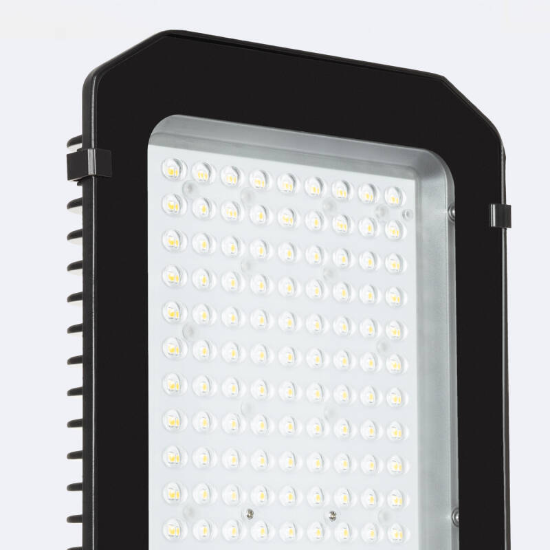 Luminária LED 200W Harlem Chip OSRAM 135 lm/W Preta Iluminação Pública