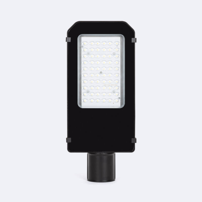 Luminária LED 40W Harlem Chip OSRAM 135 lm/W Preta Iluminação Pública