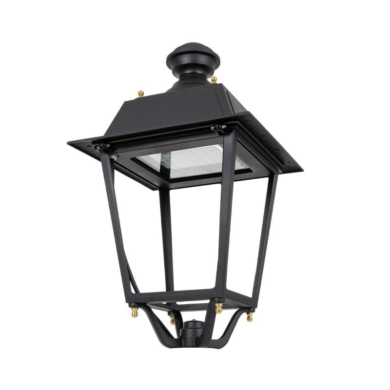 Luminária LED 40W Villa LUMILEDS PHILIPS Xitanium Programável 5 Steps Iluminação Pública