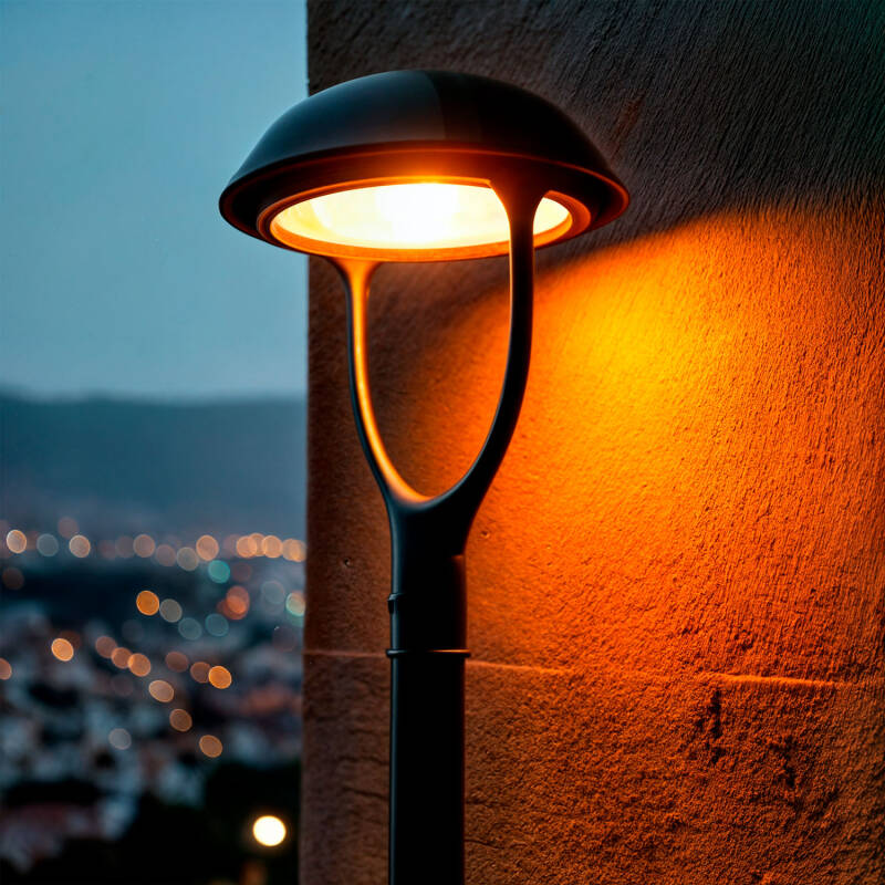 Luminária LED 60W Âmbar Aventino LUMILEDS PHILIPS Xitanium Regulável 1-10V Iluminação Pública
