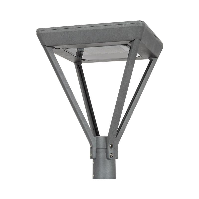 Luminária LED 60W Aventino Square LUMILEDS PHILIPS Xitanium Regulável 1-10V Iluminação Pública
