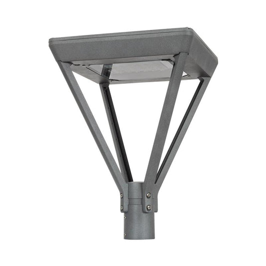 Luminária LED 60W Aventino Square LUMILEDS PHILIPS Xitanium Regulável 1-10V Iluminação Pública