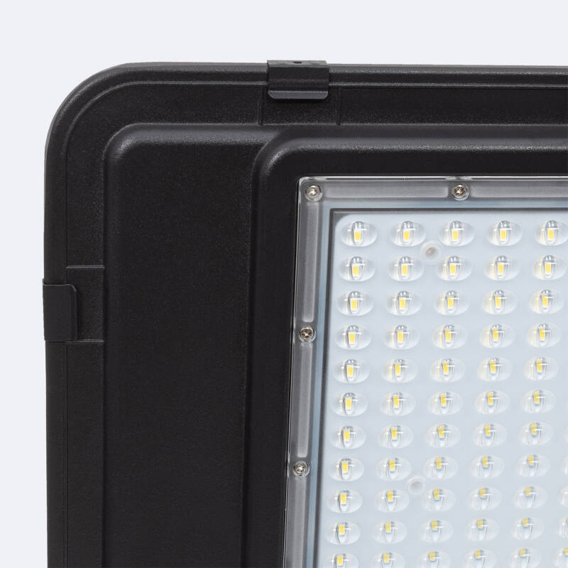 Luminária LED Solar 10200 lm 170lm/w Sinaí com MPPT e Sensor de Movimento para Iluminação Pública