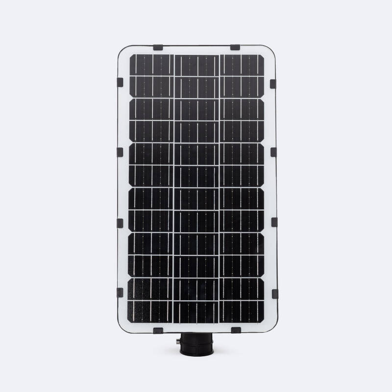 Luminária LED Solar 10200 lm 170lm/w Sinaí com MPPT e Sensor de Movimento para Iluminação Pública