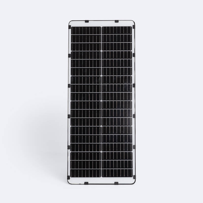 Luminária LED Solar 13800lm 170lm/w Sinaí com MPPT e Sensor de Movimento para Iluminação Pública