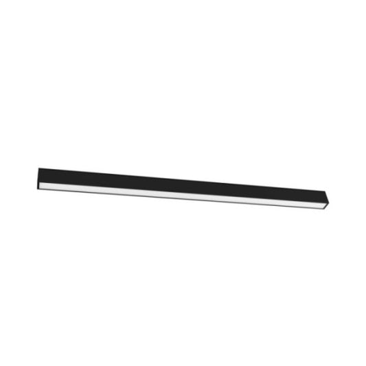 Luminária LED Linear 60W Preta | 7.200lm IP20