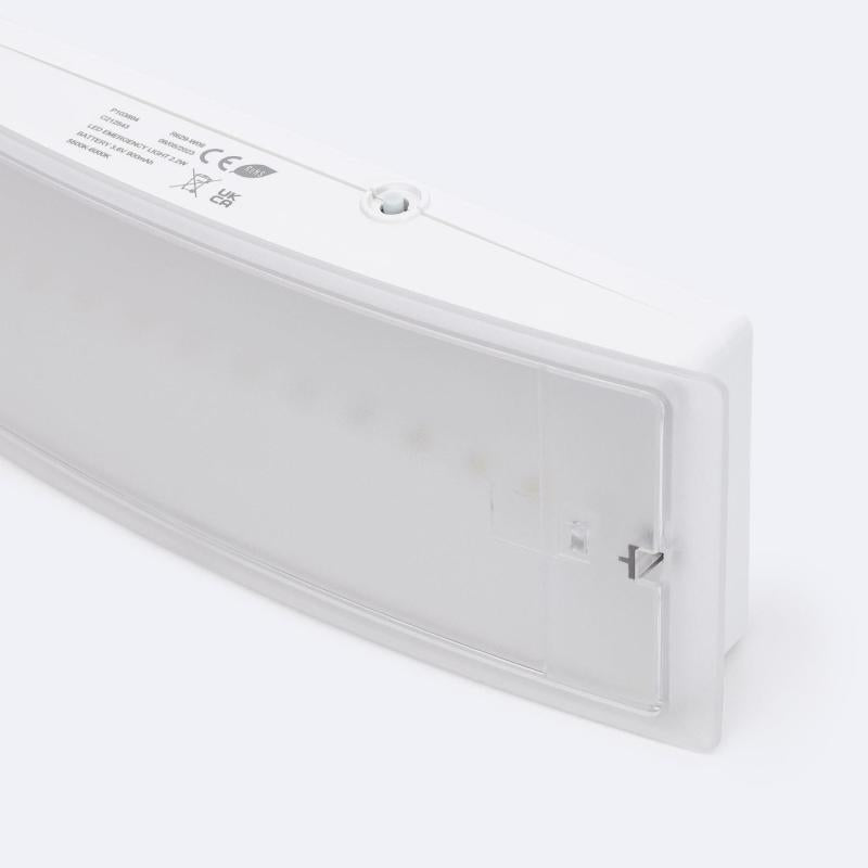 Luz de Emergência LED Superfície 100lm Permanente/Não Permanente