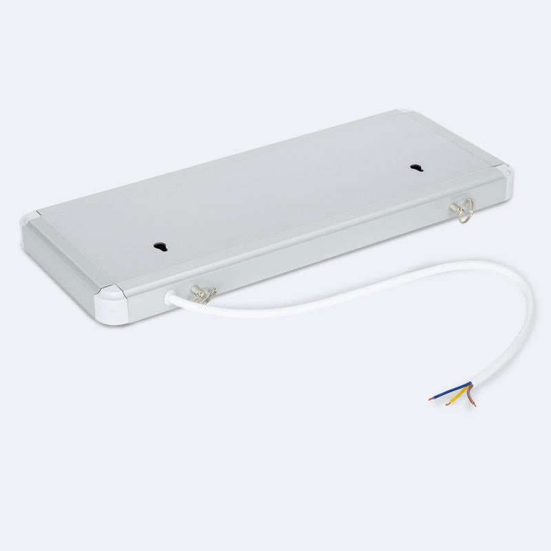 Luz de Emergência LED Superfície/Suspensa 60lm com Cartaz Uma Face