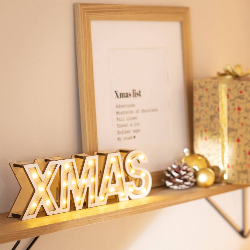 Luz de Natal LED XMAS