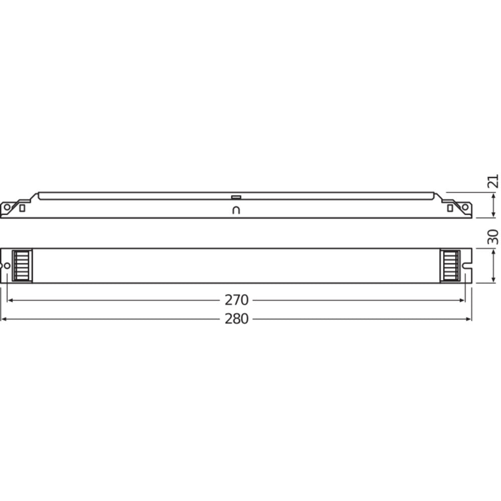 Transformador LED Osram OptoTronic OTI DALI CC Linear G3 OTI DALI 60/220-240/550 D LT2 L G3