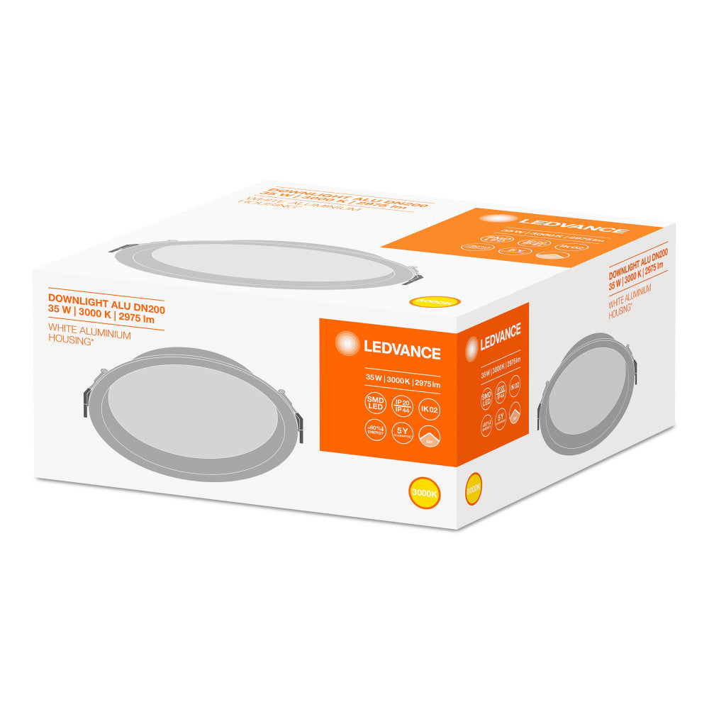LEDVANCE Downlight LED 35W 2975Lm 3000K 100º IP44/IP20