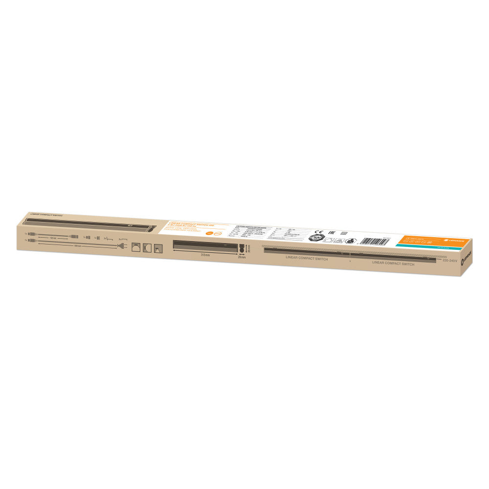 Luminária Linear LED Ledvance "Compacta" 4W 450Lm 4000K 140º IP20