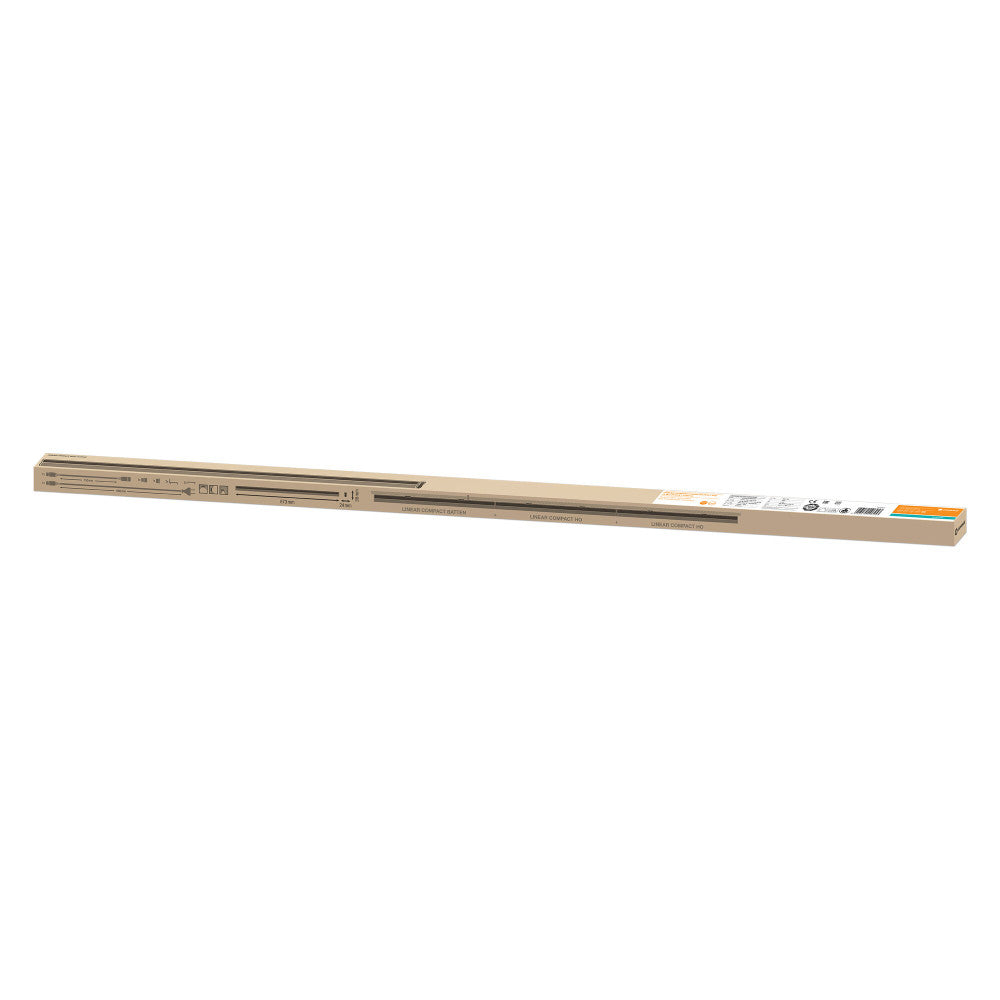 Luminária LED Linear Ledvance "Compacta" 15W 1500Lm 4000K 140º IP20