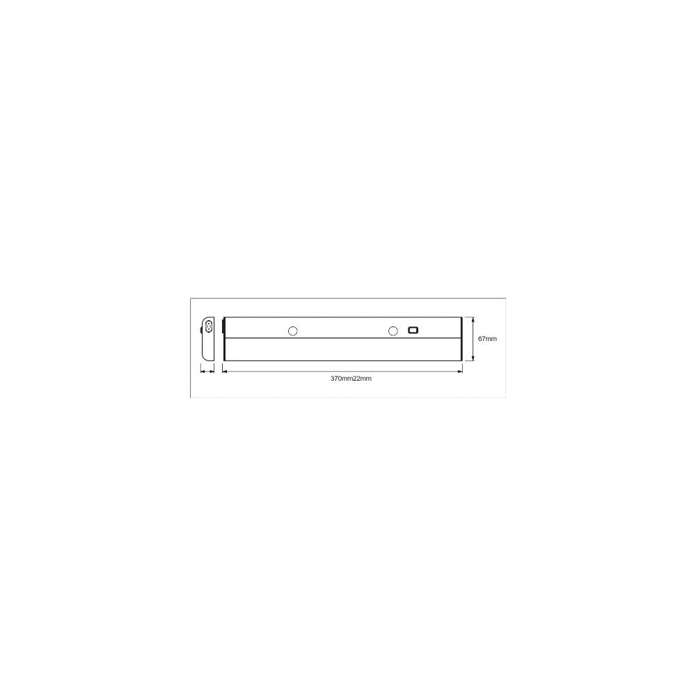 Luminária LED Linear Ledvance 6W 320Lm 4000K 120º IP20