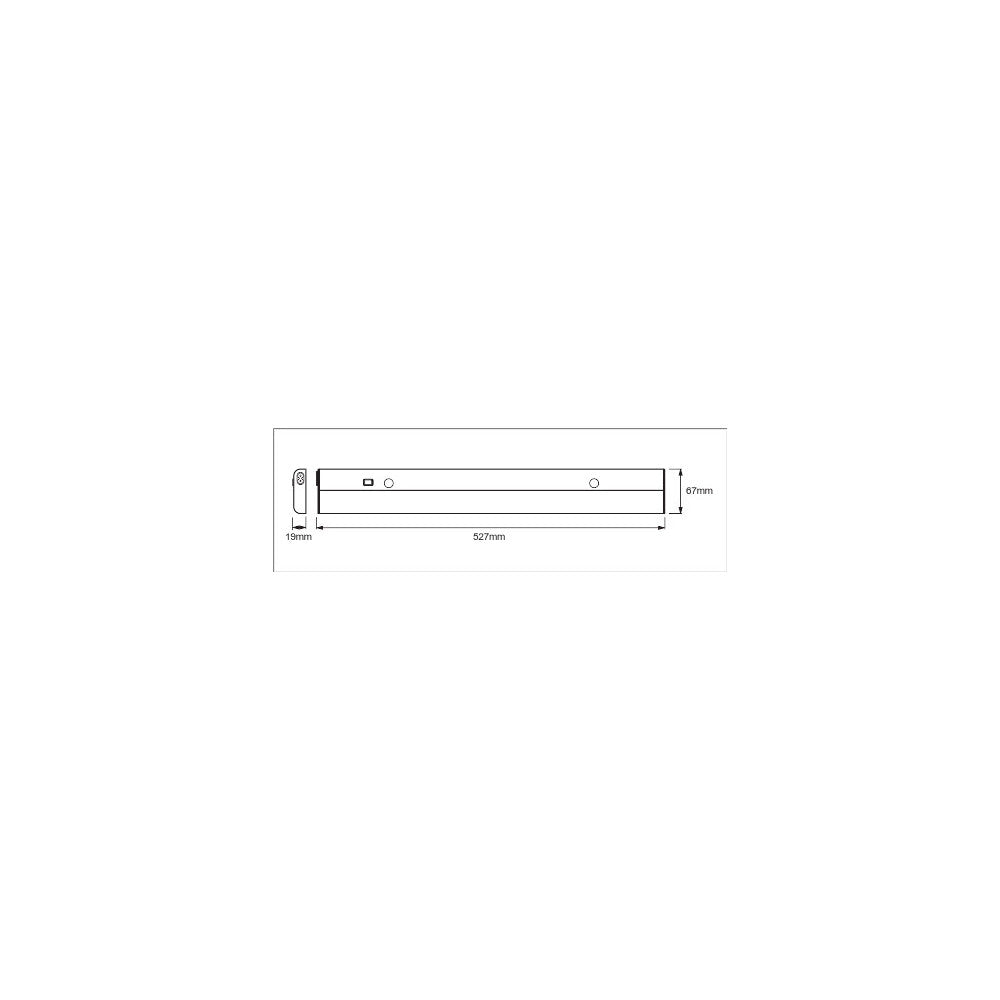 Ledvance Sensor Luminária Linear LED 12W 760Lm 3000K 120º IP20