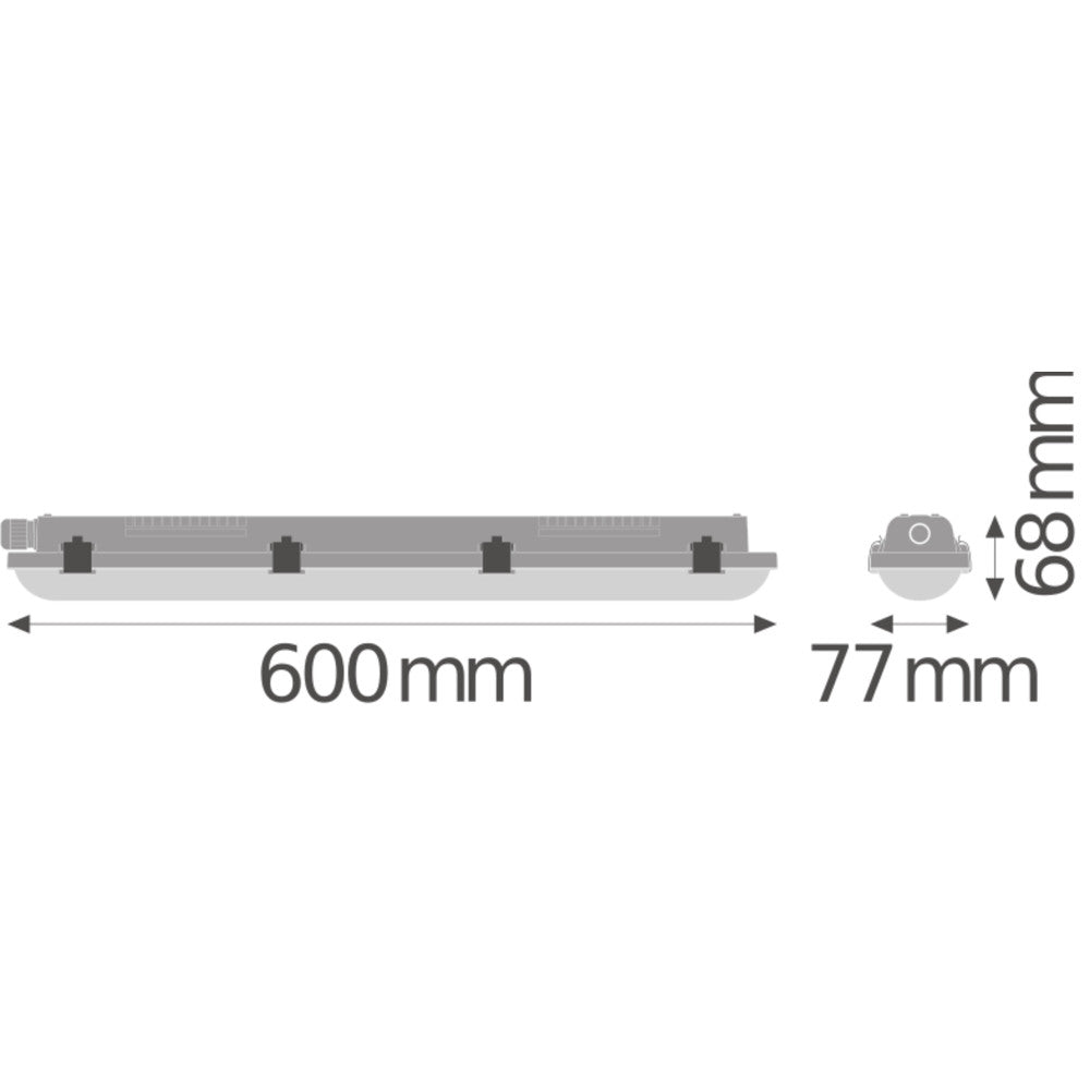 Equipamento Impermeável Ledvance 18W 2160Lm 4000K 115º IP65