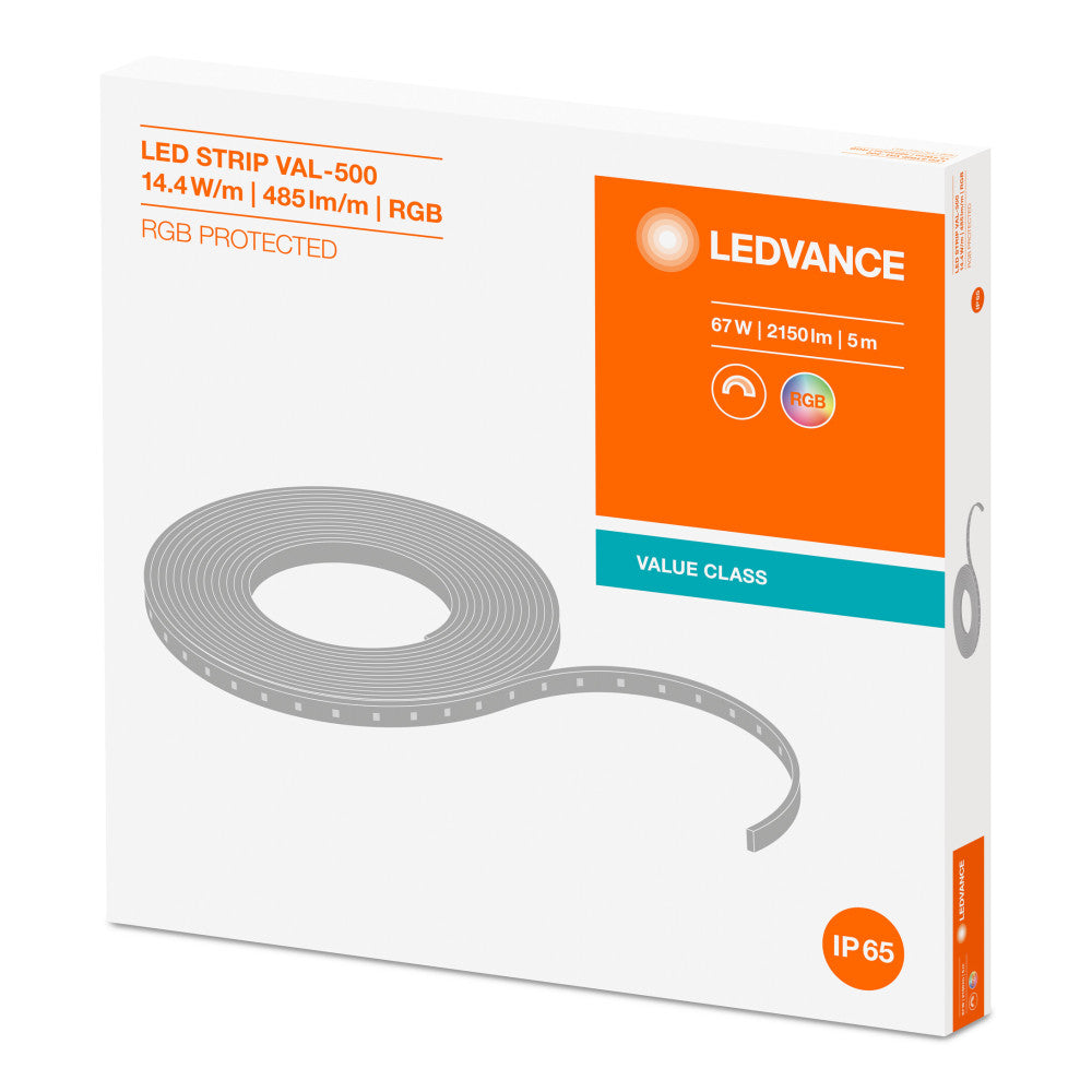 Ledvance EC Value LS Fita LED VAL-500/RGB/5/IP6 Regulável